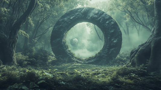 Ancient Stargate - Digital fantasy wallpaper