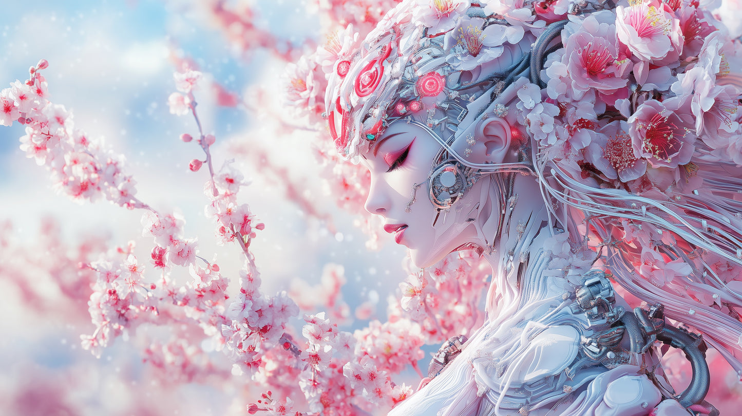 Android AI Dream - digital wallpaper